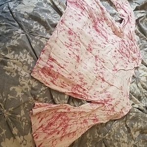 FINAL PRICE Tie-dyed Arizona bell-sleeved shirt